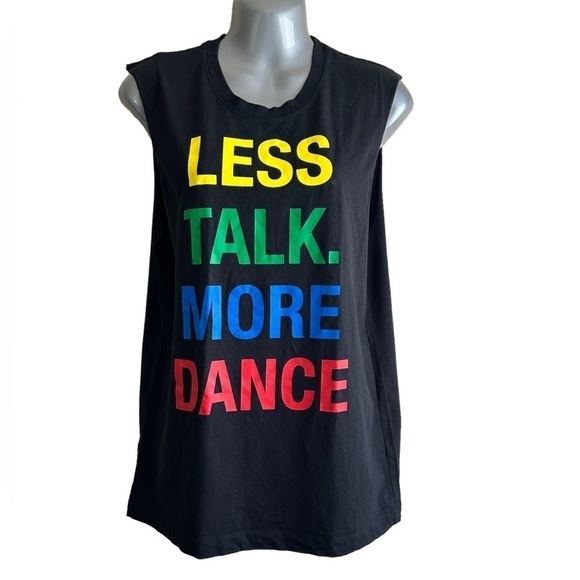 Zumba Less Talk More Dance Tank UNISEX • Used • Size: XS/S - Picture 1 of 5